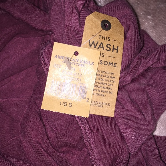 American eagle off the shoulder shirt - Picture 2 of 2